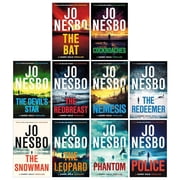 Harry Hole Series 10 Books Collection Set by Jo Nesbo &ndash; Crime Thriller Mystery Collection