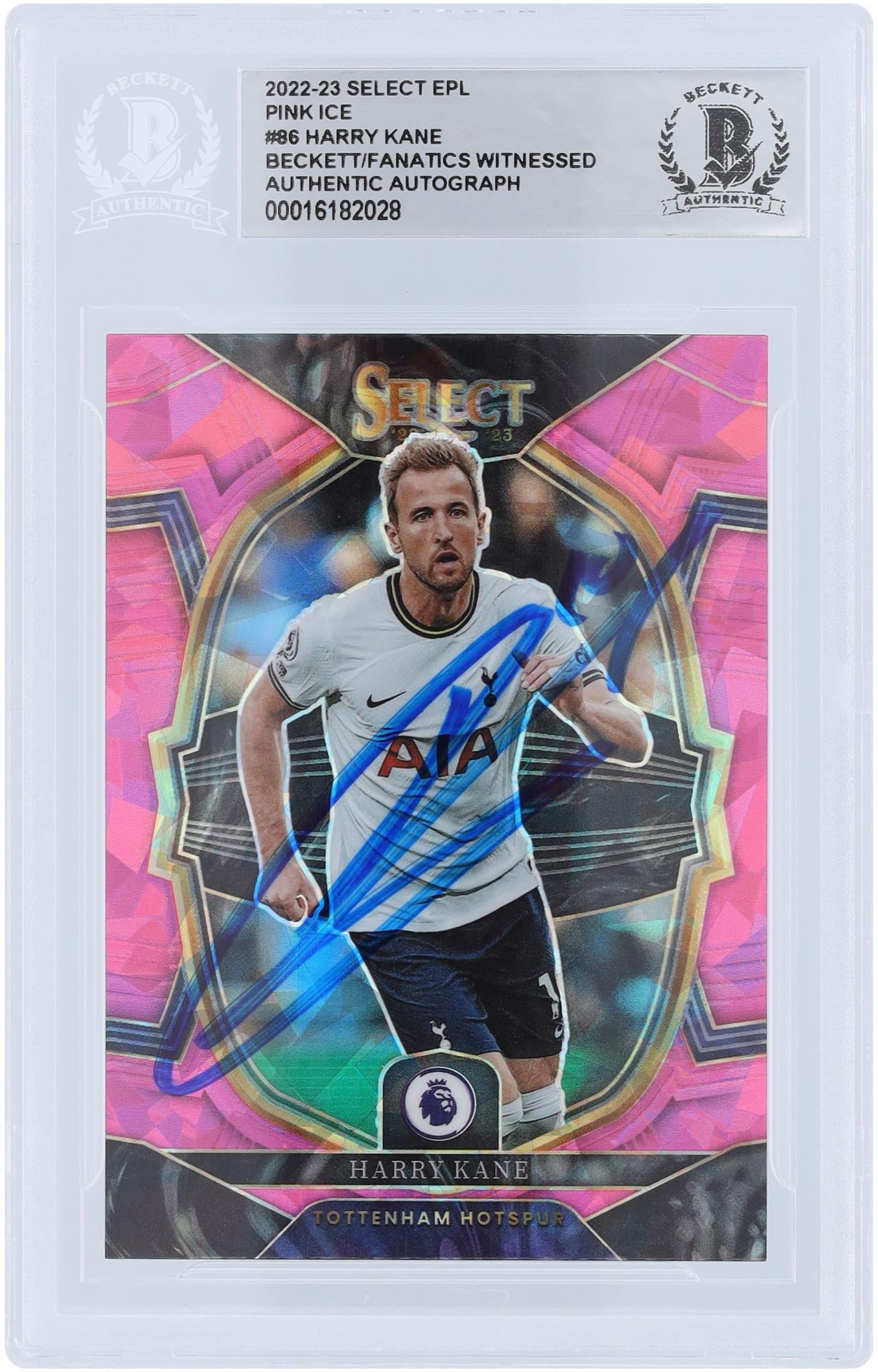 Harry Kane Tottenham Hotspur F.C. Autographed 2022-23 Panini