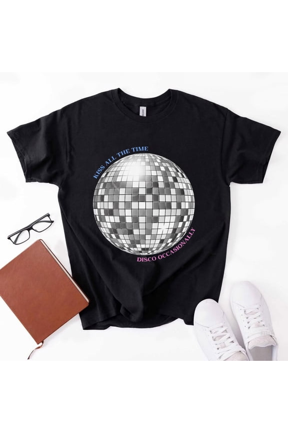 Harry Kiss All The Time, Disco Occasionally Disco Ball T-Shirt
