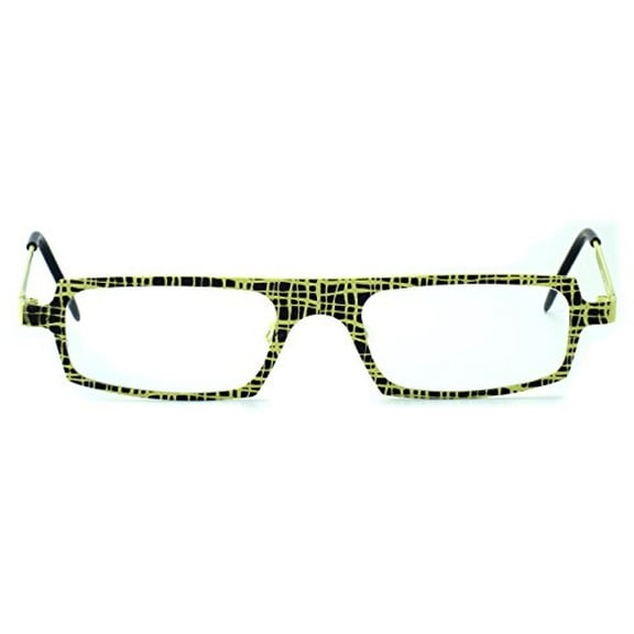 Harry Lary's French Optical Eyewear Starsky Reading Glasses in Yellow Black (730