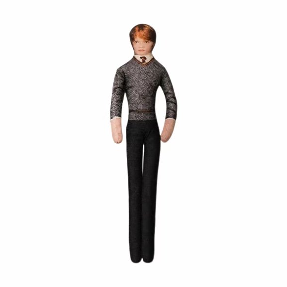 Harry Plush Figure, 11" Funny Bendable Plush Figure Contains Internal Wire Frame, Ugly Pillow Style Poseable Stuffed Doll Gift for Fans