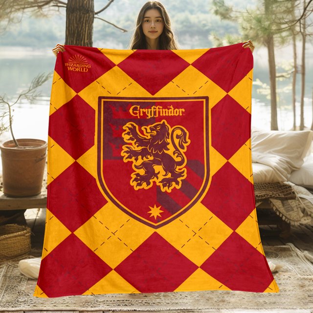 Harry Potter 1 PC Magic movies blanket Lightweight Flannel Throw for