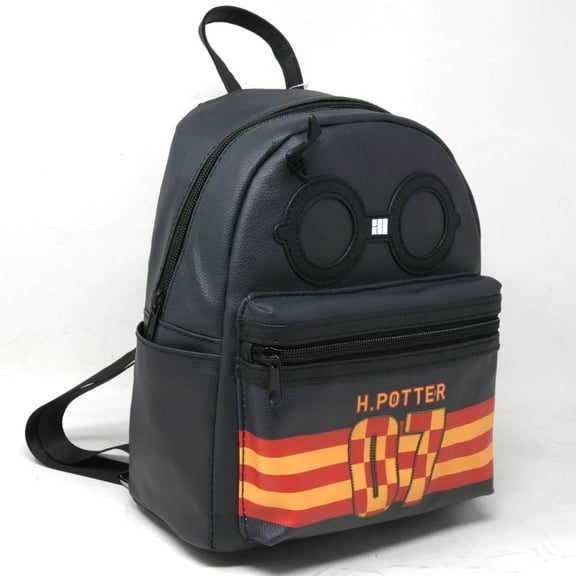 Harry Potter Men's Mini Deluxe Backpack with Front Pocket