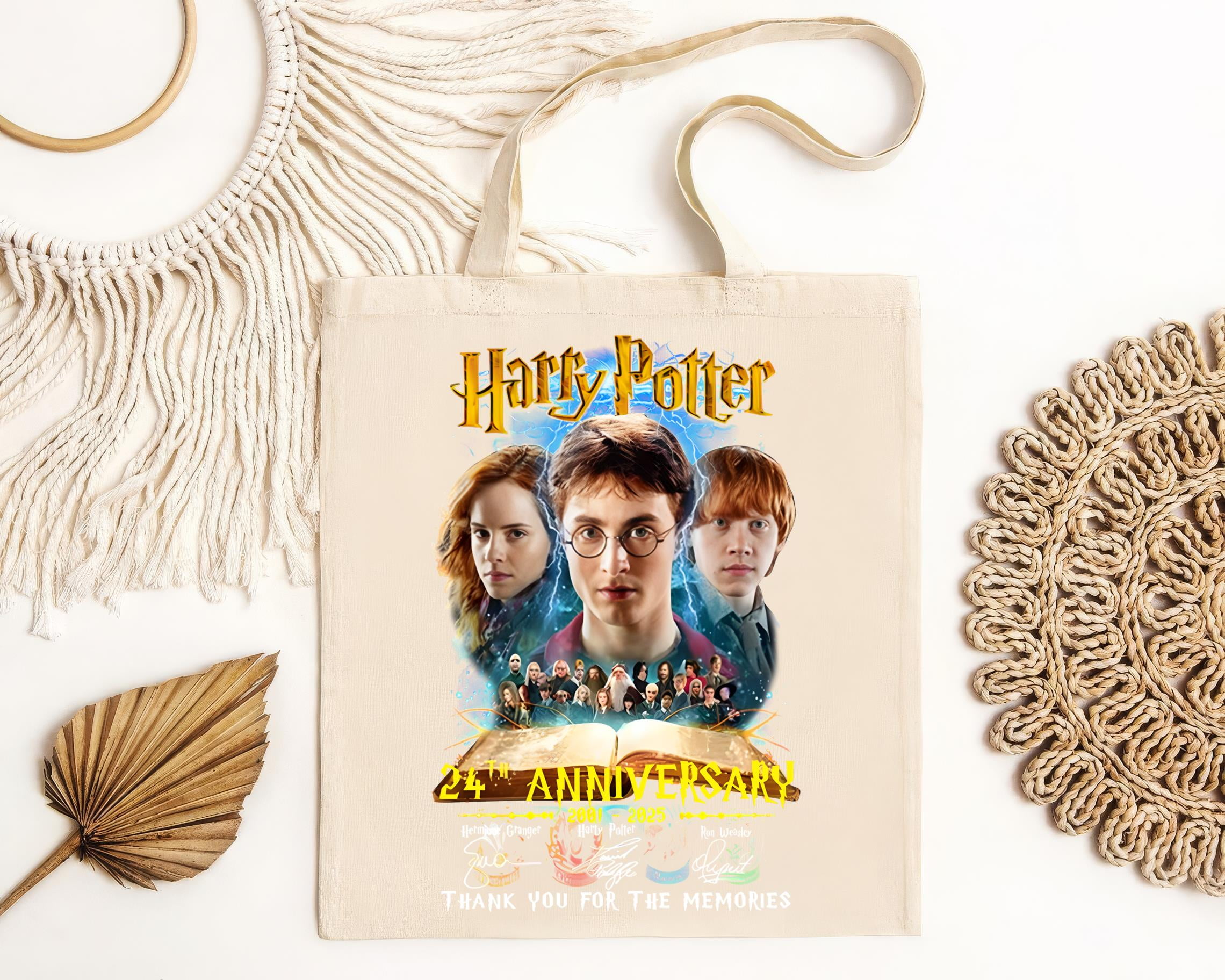 Harry Potter 24th Anniversary 20012025 Thank You For The Magic TBag