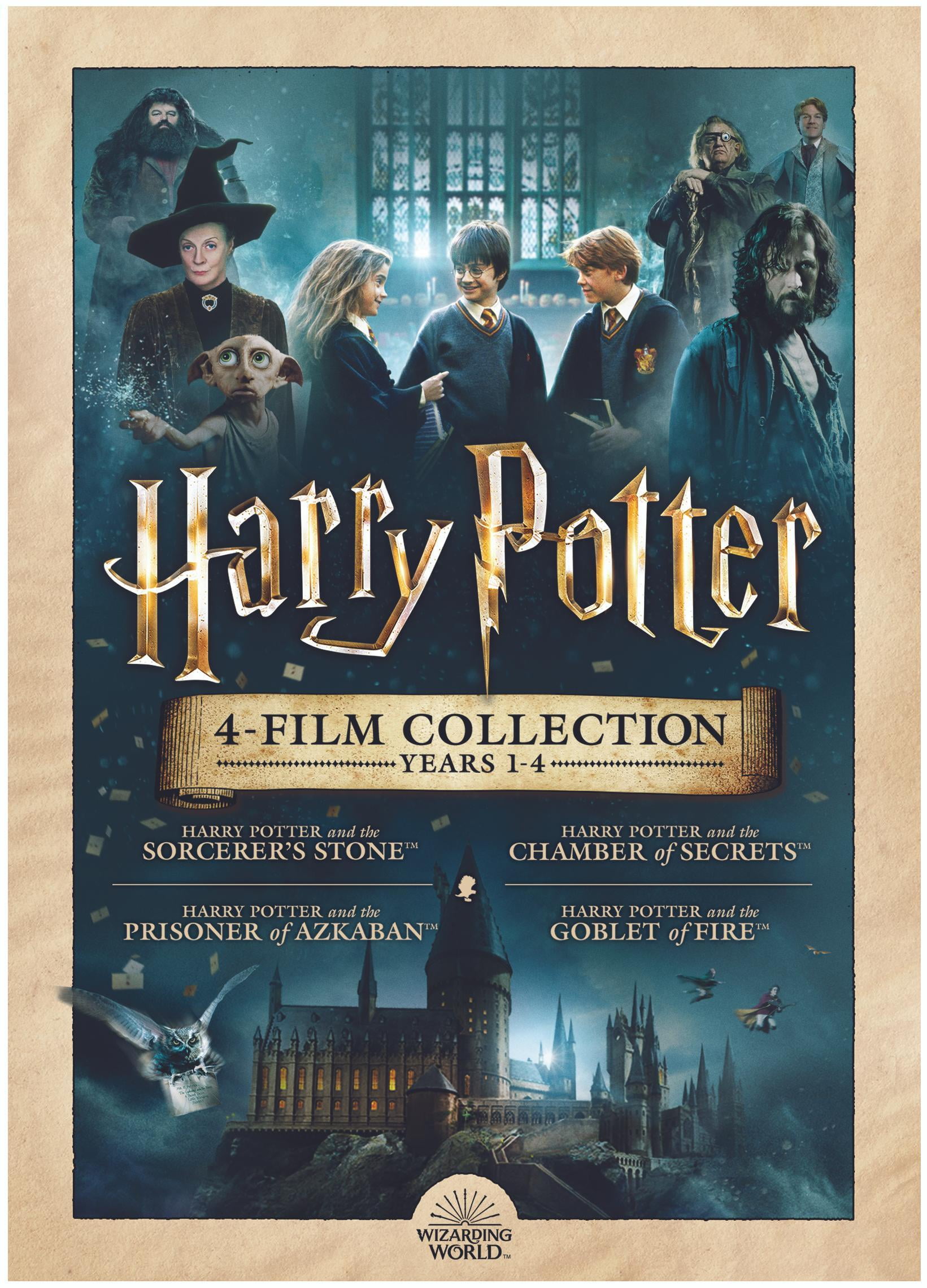 Harry Potter 4-Film Collection: Years 1-4 (DVD) (Walmart Exclusive)