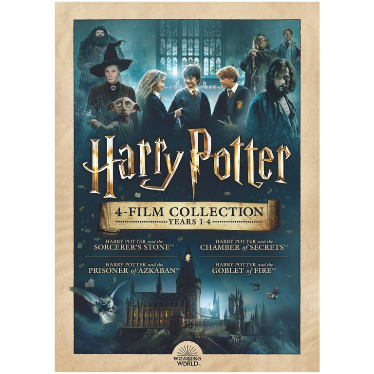 Harry Potter 4-Film Years 1-4 (DVD) (Walmart Exclusive) Walmart.com