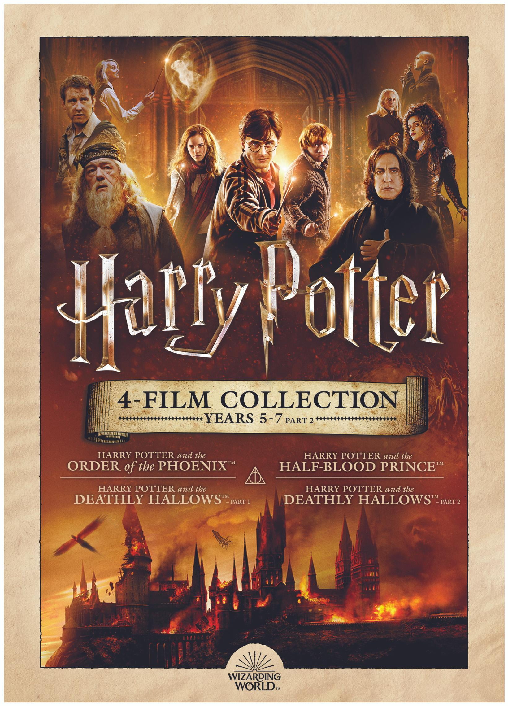 Harry Potter 4-Film Collection: Years 5-7 (DVD) (Walmart Exclusive)