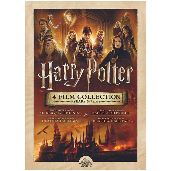 Harry Potter 4-Film Collection: Years 5-7 (DVD) (Walmart Exclusive)