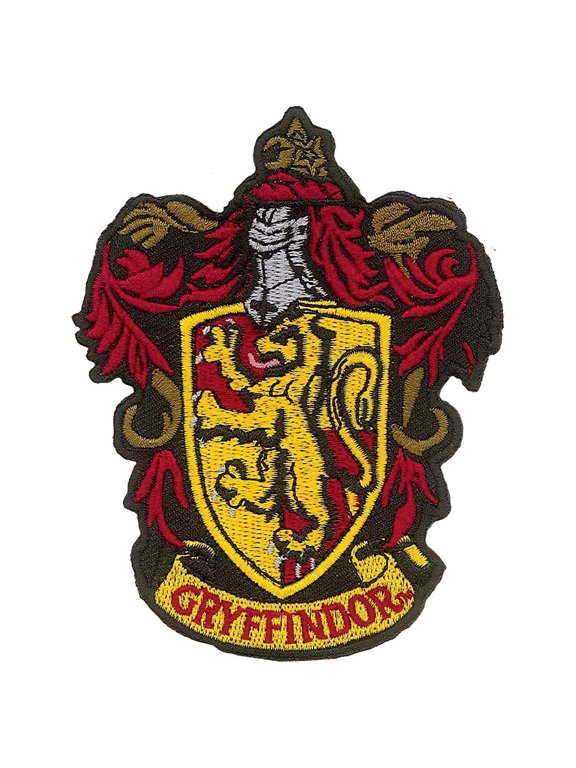 Gryffindor Crest Full Color Iron-On Patch
