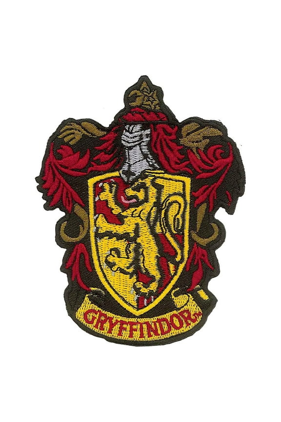 Gryffindor Crest Full Color Iron-On Patch