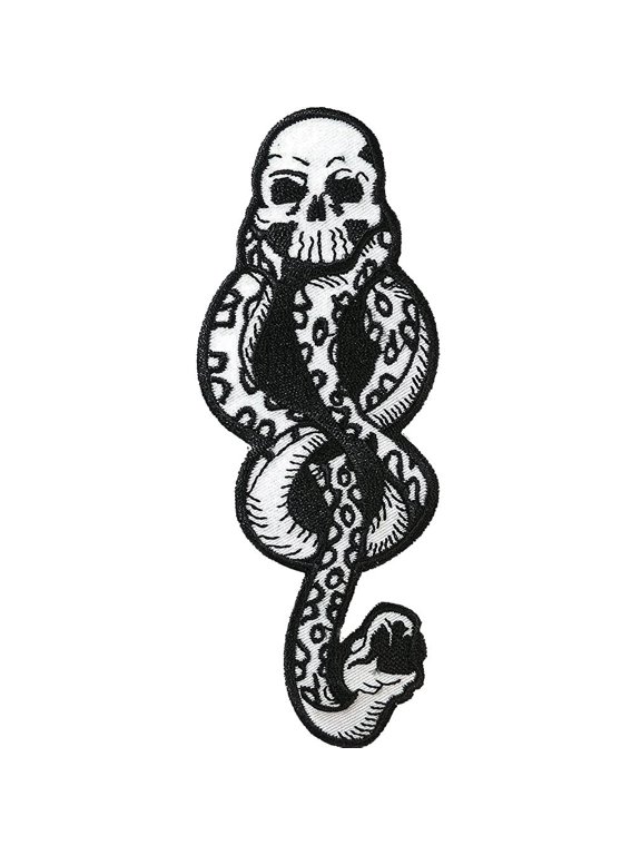 Harry Potter Dark Mark Full Color Iron-On Patch