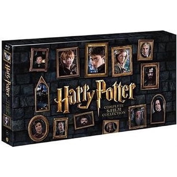 Harry Potter 8 Film Collection - 11-Disc Box Set ( Harry Potter and the Sorcerer's Stone / Harry Potter and the Chamber of Secrets / Harry Potter and the Prison [ Blu-Ray, Reg.A/B/C Import - Belgium ]