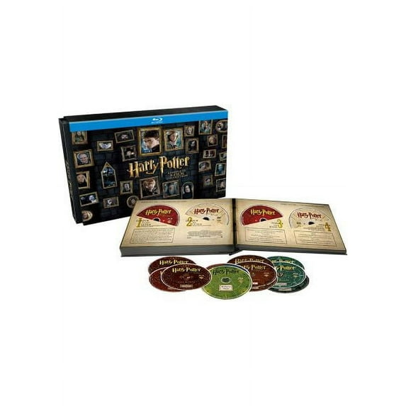 Harry Potter 8 Film Collection - 11-Disc Boxset (Harry Potter and the Sorcerer's Stone / Harry Potter and the Chamber of Secrets / Harry Potter and the Prisoner of Azkaban) (Reg.A/B/C Import - France) (Blu-ray)
