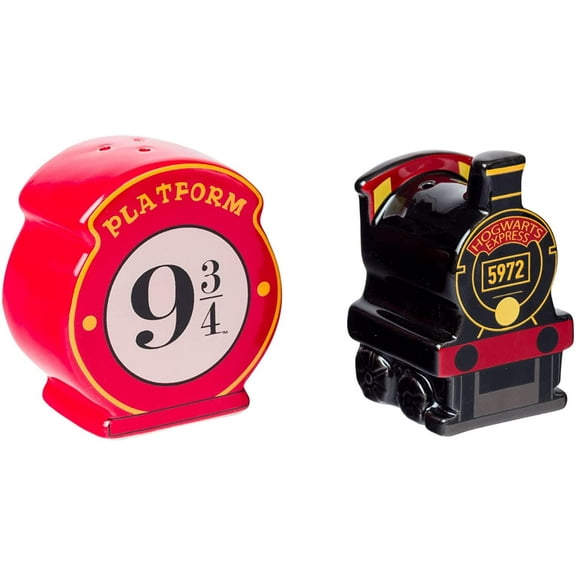 Harry Potter 819072 Harry Potter Hogwarts Express Platform Ceramic Salt & Pepper Shaker