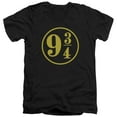 thumbnail image 1 of Harry Potter - 9 3/4 - Slim Fit V Neck Shirt - Large, 1 of 2