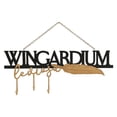 thumbnail image 1 of Harry Potter Alumni Wingardium Spell Hanging Sign, 1 of 3