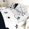 thumbnail image 1 of Harry Potter Always Black & White Microfiber Bed Sheet Set, 1 of 9