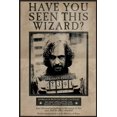 thumbnail image 1 of Harry Potter And The Prisoner Of Azkaban - Framed Movie Poster (Wanted: Sirius Black) (Size: 25" X 37") (Black Aluminum Frame), 1 of 6