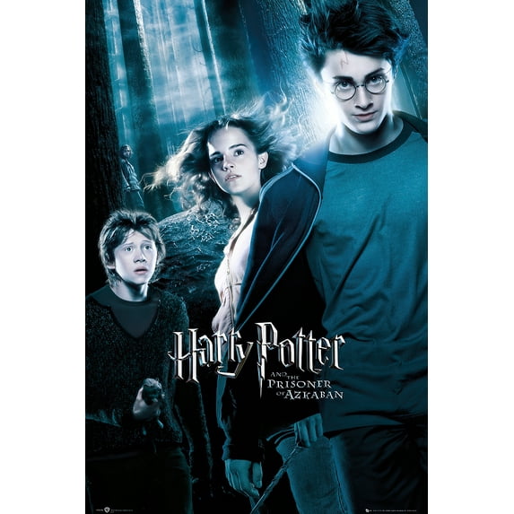 Harry Potter And The Prisoner Of Azkaban - Movie Poster / Print (Regular Style) (Clear Poster Hanger)