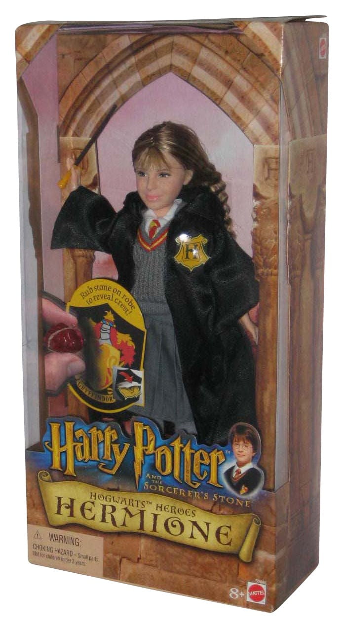 Harry Potter And The Sorcerer s Stone Hogwarts Heroes Hermione 2001 Mattel Doll Figure Walmart