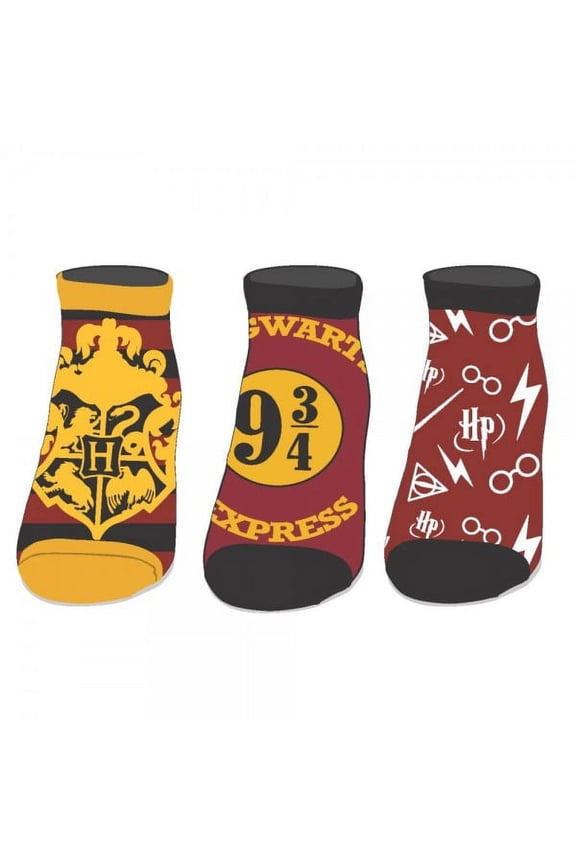 Harry Potter Ankle Socks 3 Pack