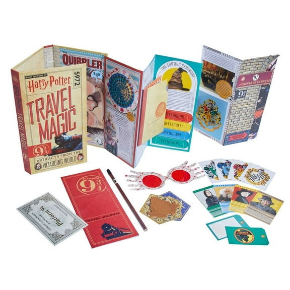 Harry Potter Artifacts: Harry Potter: Travel Magic : Platform 9 3/4: Artifacts from the Wizarding World (Harry Potter Gifts) (Mixed media product)
