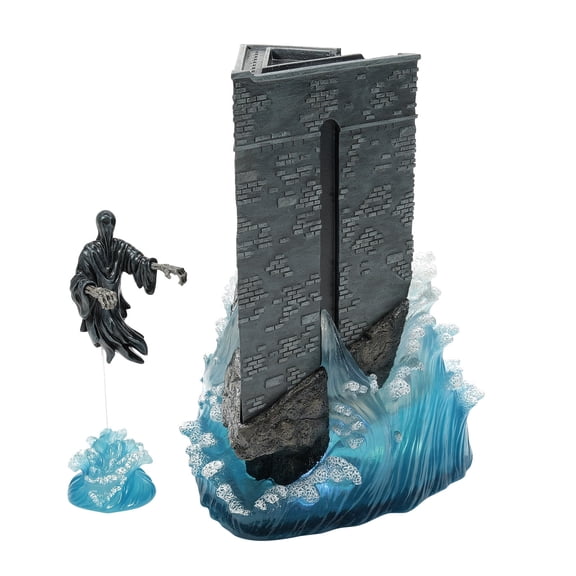 Department 56 Wizarding World of Harry Potter Azkaban Prison Collectible Accessory Figurine and Building Set, 2 Pieces