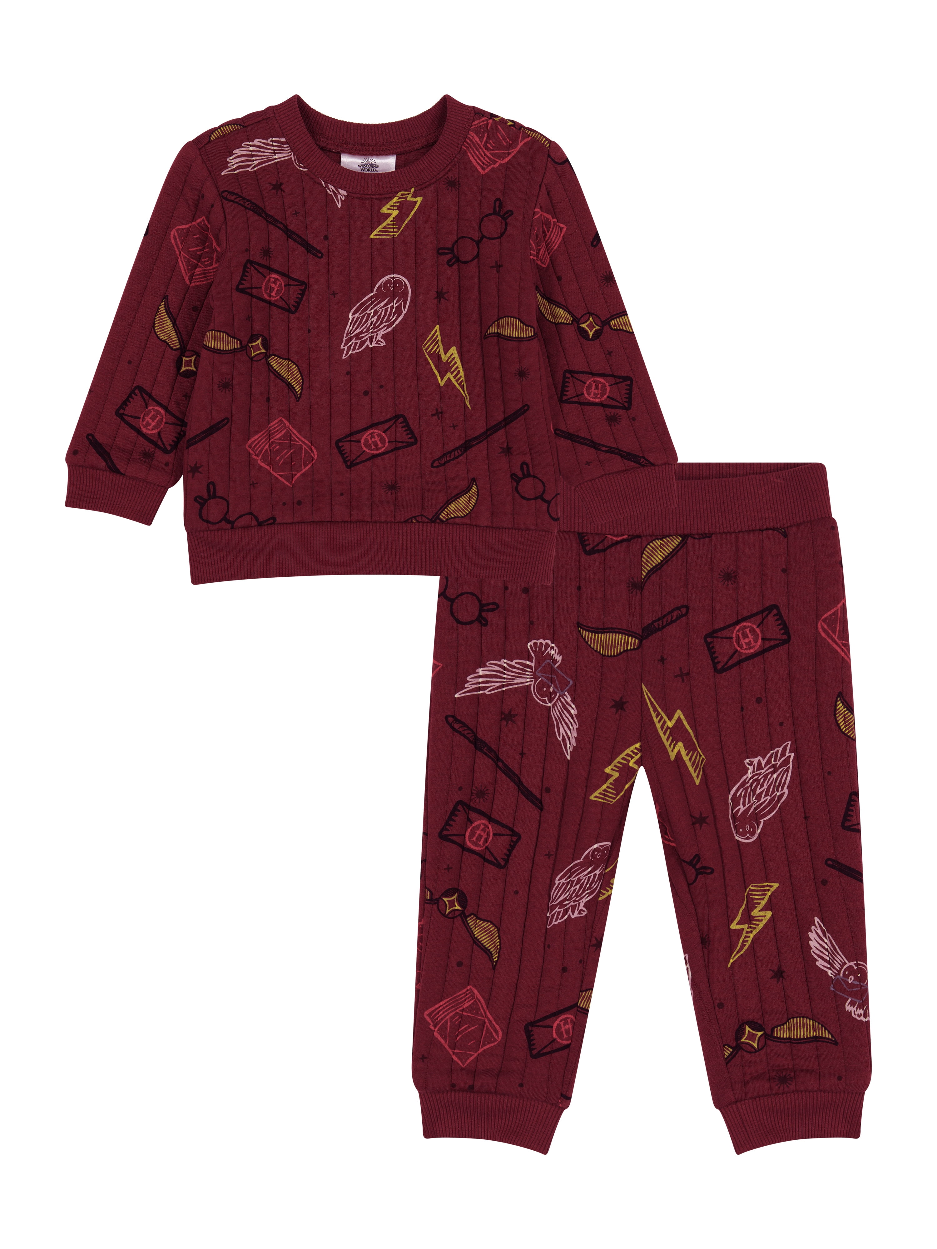 Harry Potter Baby Boy Quilted Jogger Set, Sizes 0/3 Months - 24 Months ...