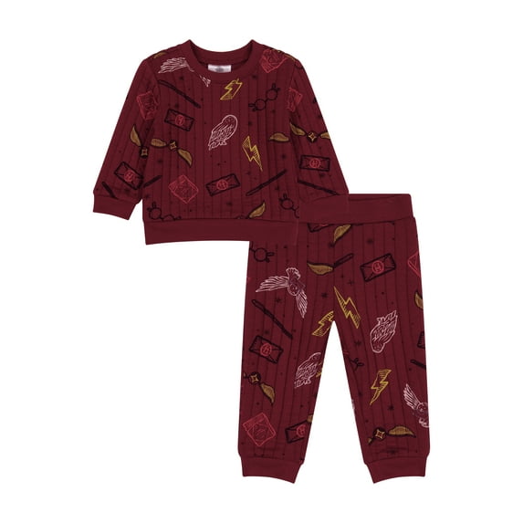 Harry Potter Baby Boy Quilted Jogger Set, Sizes 0/3 Months - 24 Months