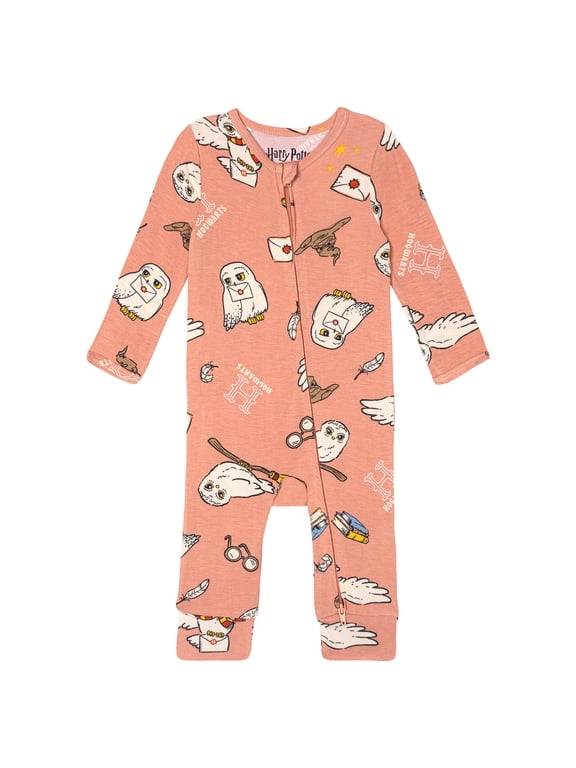 Baby Boy or Girl Sleepwear Footless One Piece Hedwig Rust
