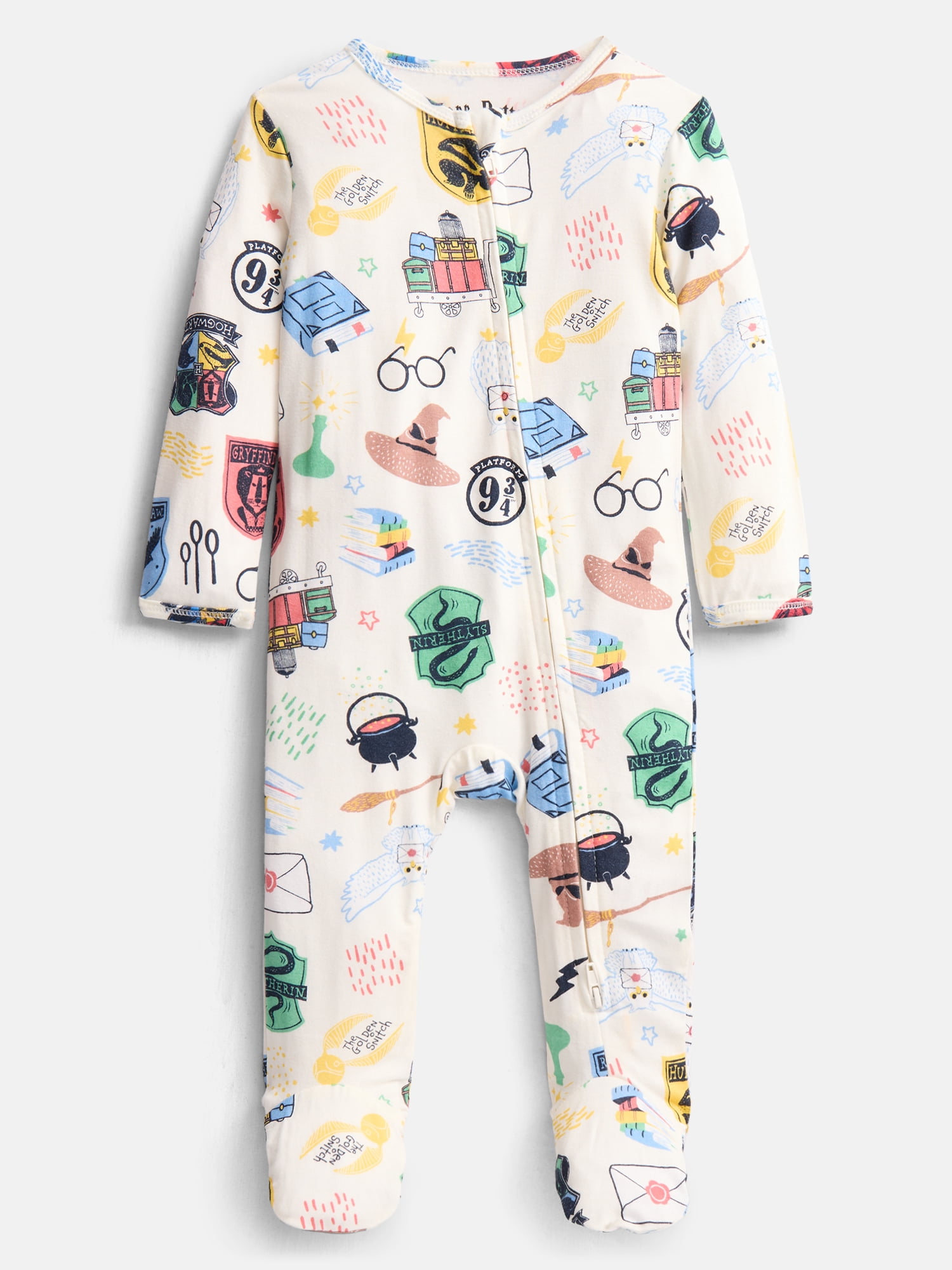 Harry Potter Baby Boys Sleep & Play Footed Pajamas, One Piece, Sizes NB-6/9M