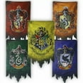 thumbnail image 1 of Harry Potter Banner Magic Hogwarts House Flag Party Birthday Decoration Flag_All 5, 12"x20", 1 of 2