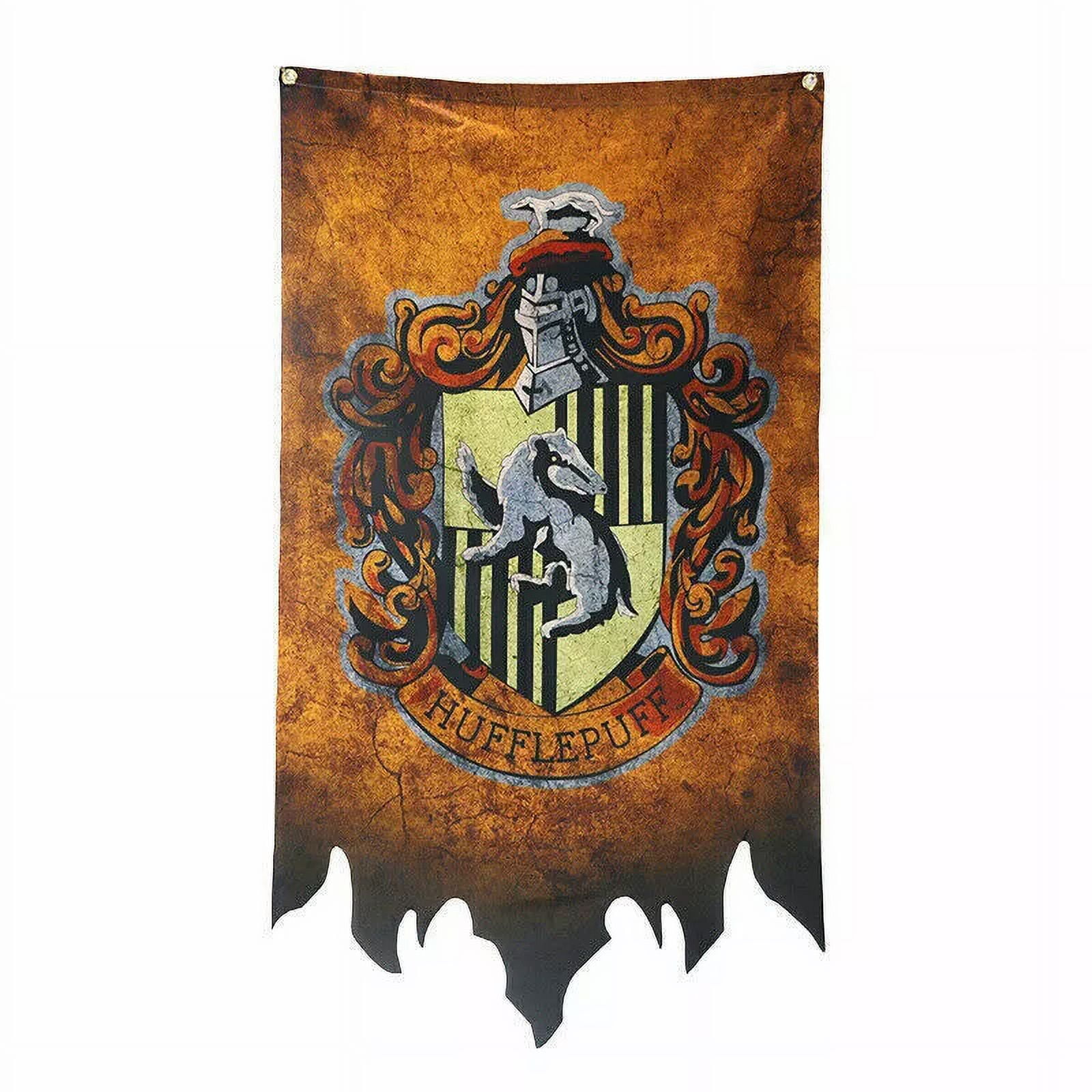 harry-potter-banner-magic-hogwarts-house-flag-party-birthday-decoration-flag-hufflepuff-12-x20-walmart-com for Free Printable Harry Potter House Flags Harry Potter Banner Magic Hogwarts House Flag Party Birthday Decoration Flag_Hufflepuff, 12