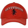 thumbnail image 1 of Harry Potter Baseball Cap, Gryffindor Dad Hat with Curved Brim, Red, One Size, 1 of 8