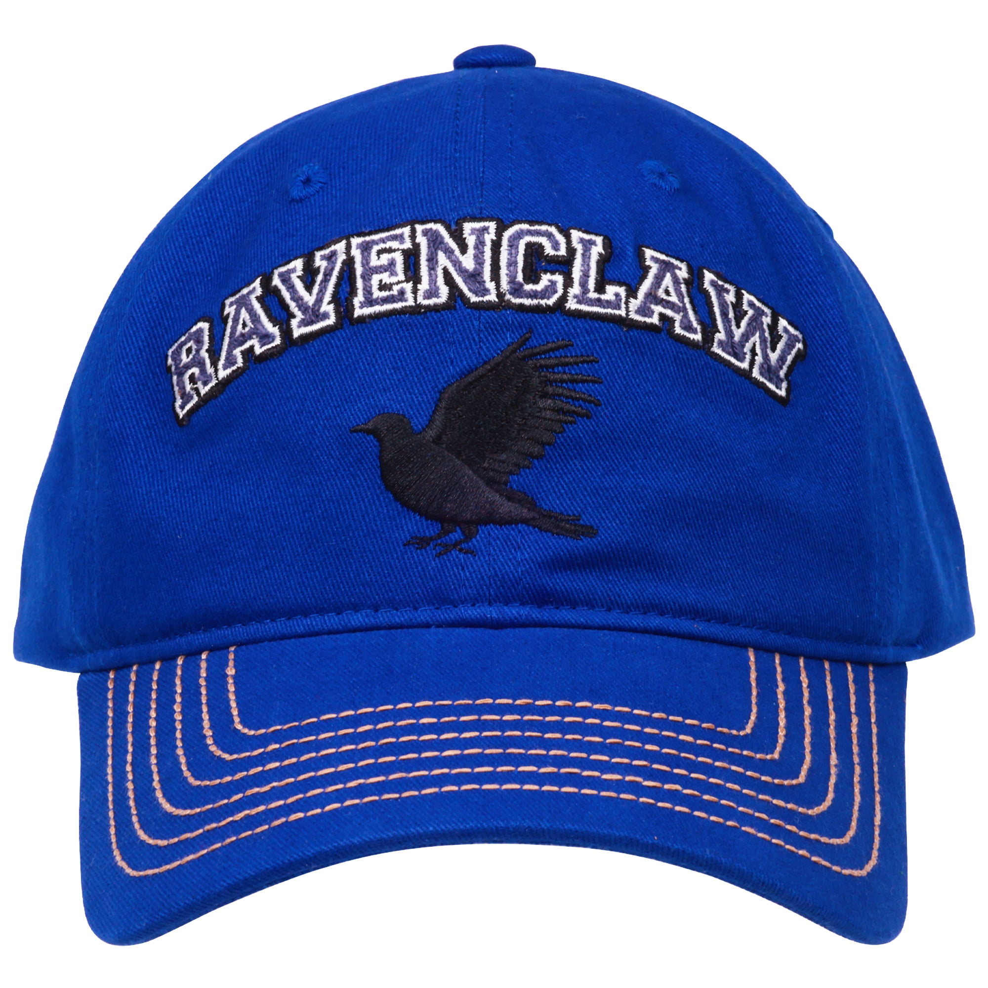 Harry Potter Baseball Cap, Ravenclaw Dad Hat with Curved Brim, Blue, One Size