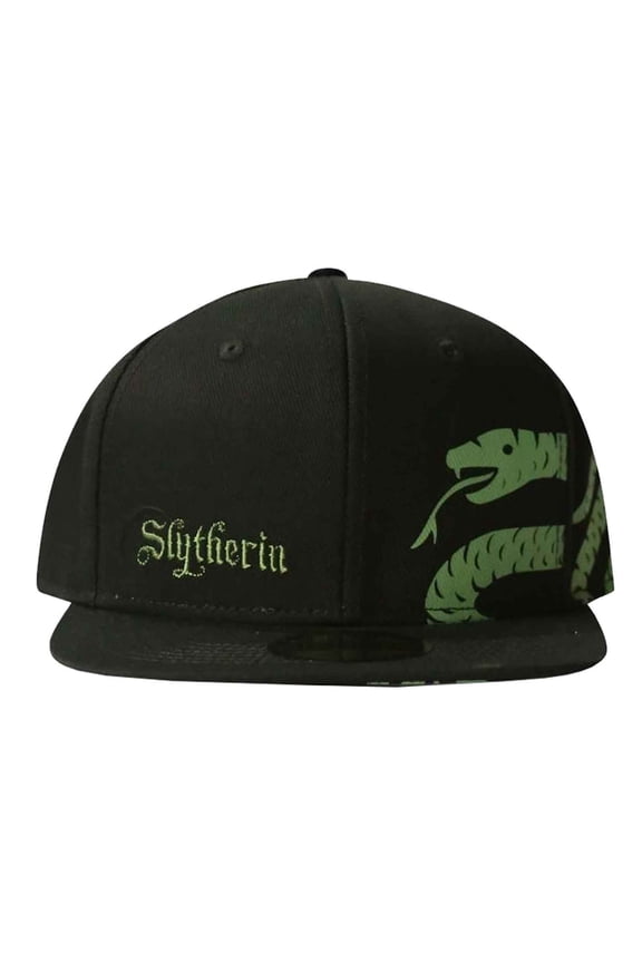 Harry Potter Baseball Cap Slytherin House Logo new Official Black Snapback