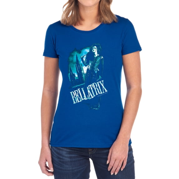 Harry Potter Bellatrix Full Body Women's T Shirt, Royal, Small