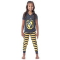 thumbnail image 1 of Harry Potter Girls' Hogwarts House Crest Short-Sleeve Jogger Pajama Set - Gryffindor Slytherin Ravenclaw Hufflepuff, 1 of 5