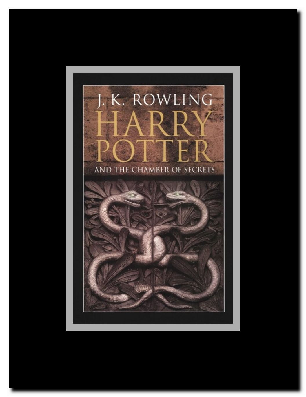 Harry Potter Book Covers Framed Movie Poster