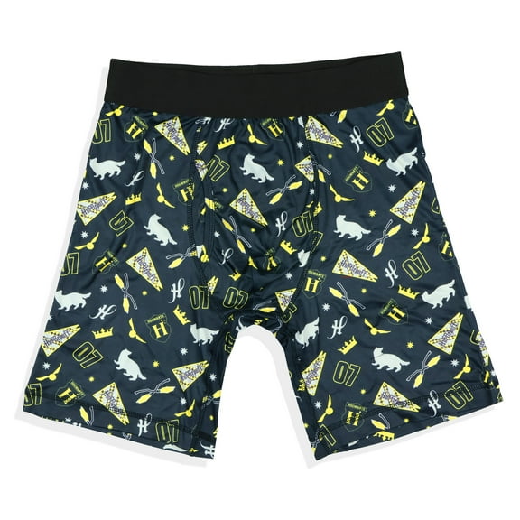 Harry Potter Boxers Briefs Men's Hogwarts Houses Underwear - All Houses Gryffindor, Slytherin, Ravenclaw, Hufflepuff