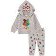 thumbnail image 1 of Harry Potter Boys' 2 Piece Hoodie Fleece Sweatshirt and Jogger Pants Set Grey/Red/Green, 0-3 Months, 1 of 3