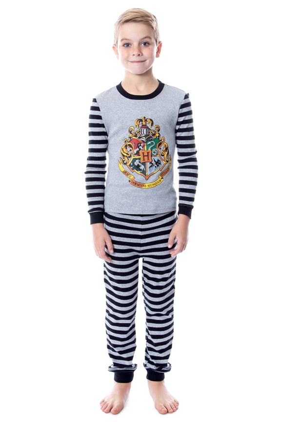 Harry Potter Boys' Hogwarts Crest Wizarding World Sleep Pajama Set