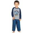 thumbnail image 1 of Harry Potter Toddler Boy's Raglan Shirt And Plaid Pants 2-Piece Pajama Set, 1 of 4