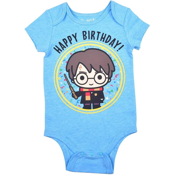 Harry Potter Boys Single Birthday Onesie, Infant