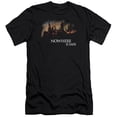 thumbnail image 1 of Harry Potter - Burning Hogwarts - Premium Slim Fit Short Sleeve Shirt - Small, 1 of 2