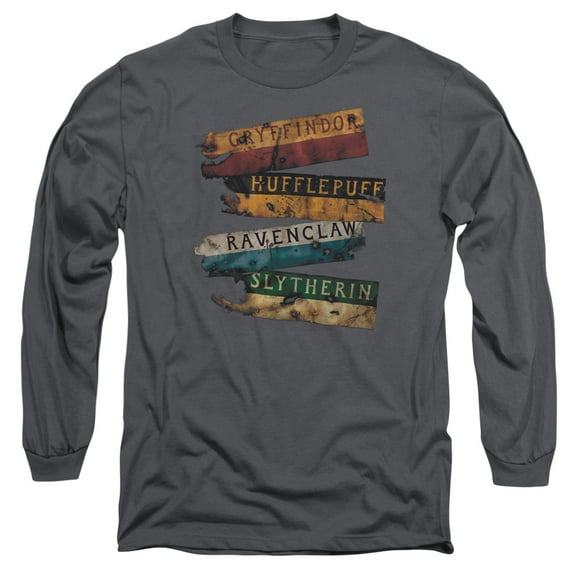 Harry Potter - Burnt Banners - Long Sleeve Shirt - Small