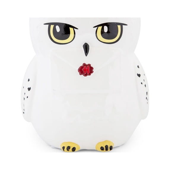 Harry Potter Chibi Hedwig 8-Inch Figural Coin Bank Storage | Toynk Exclusive