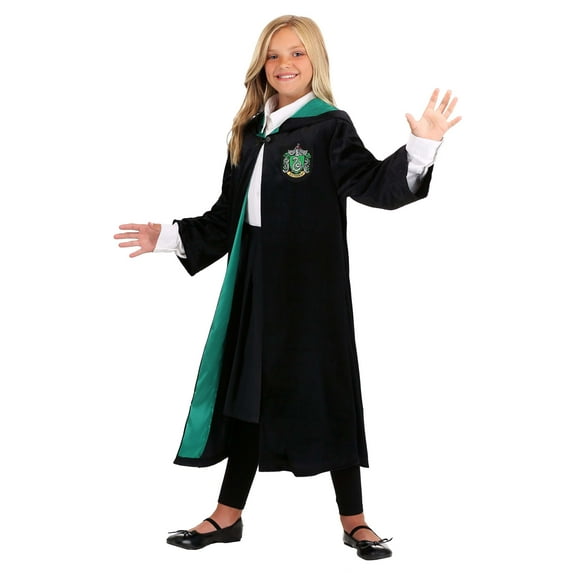 Harry Potter Child Deluxe Slytherin Robe Costume