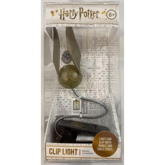 Harry Potter Golden Snitch Lumi Clip Book Light