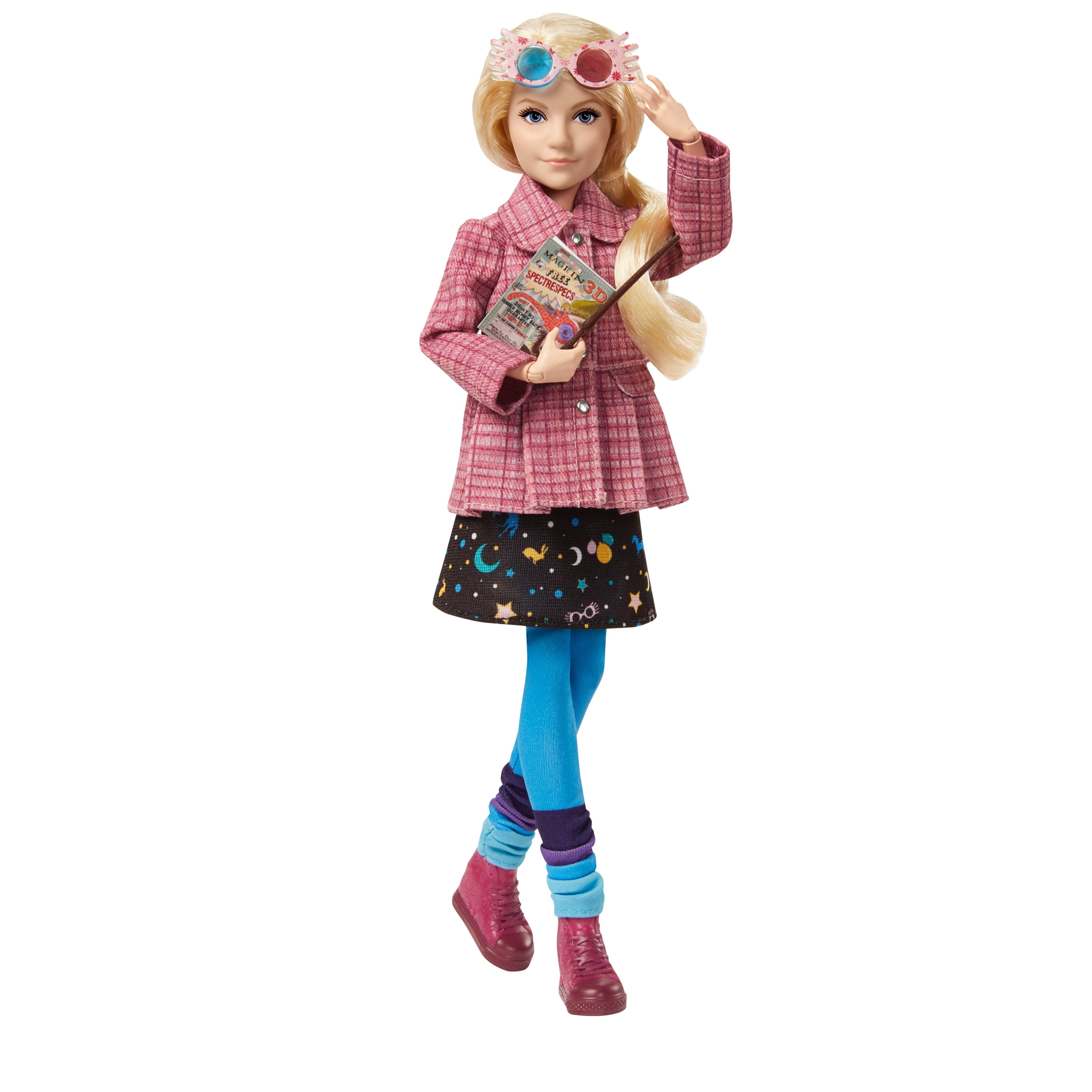 Harry Potter Collectible Luna Lovegood Doll (~10-inch) with Accessories